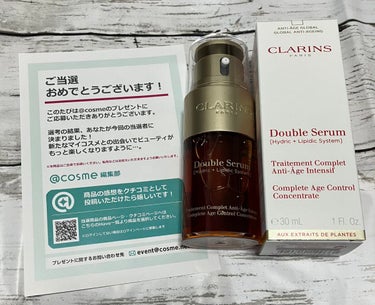 ダブル セーラム EX/CLARINS/美容液を使ったクチコミ（1枚目）