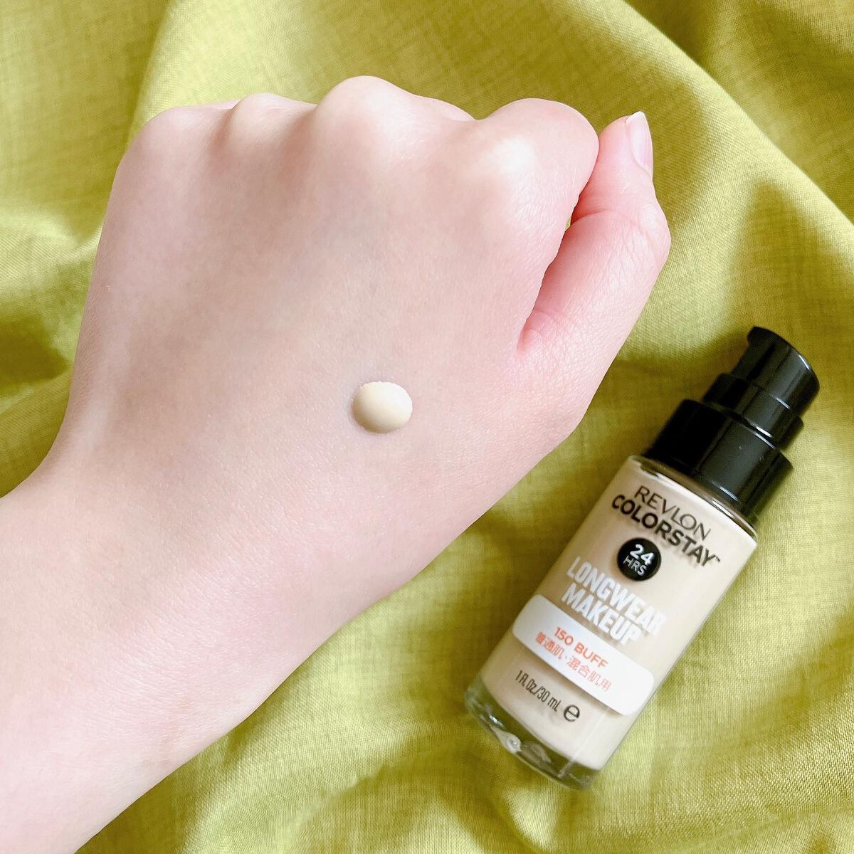 カラーステイ ロングウェア メイクアップ/REVLON/リキッドファンデーションを使ったクチコミ(3枚目)