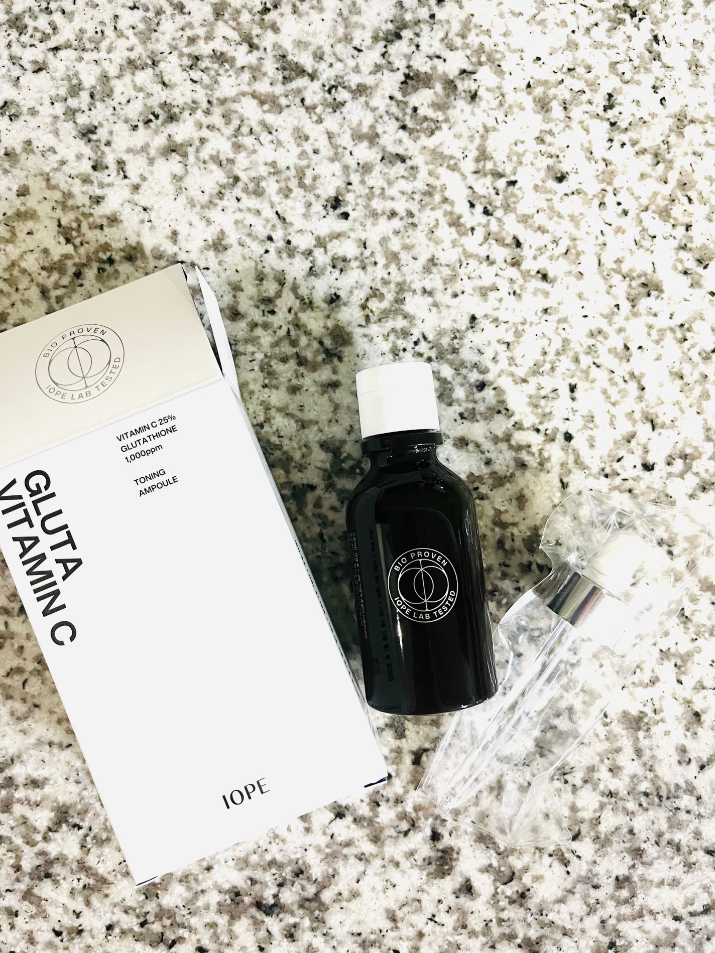 グルタ ビタミンC トーニング アンプル/IOPE/美容液を使ったクチコミ(1枚目)