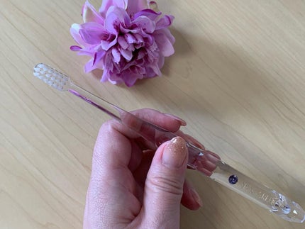 アパガードクリスタル歯ブラシ/アパガード/歯ブラシを使ったクチコミ(3枚目)