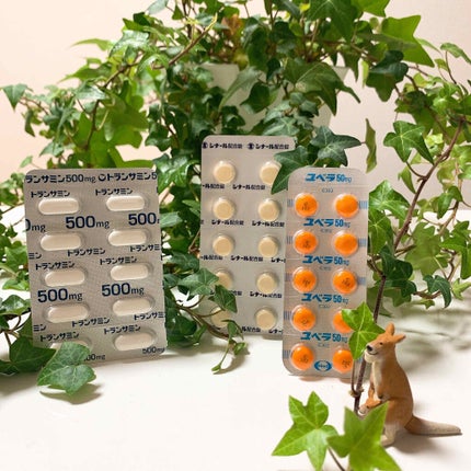 kkk_mmm on LIPS 「私が飲んでる💊<保険薬>▶︎トランサミン500mg(主成分はト..」(1枚目)