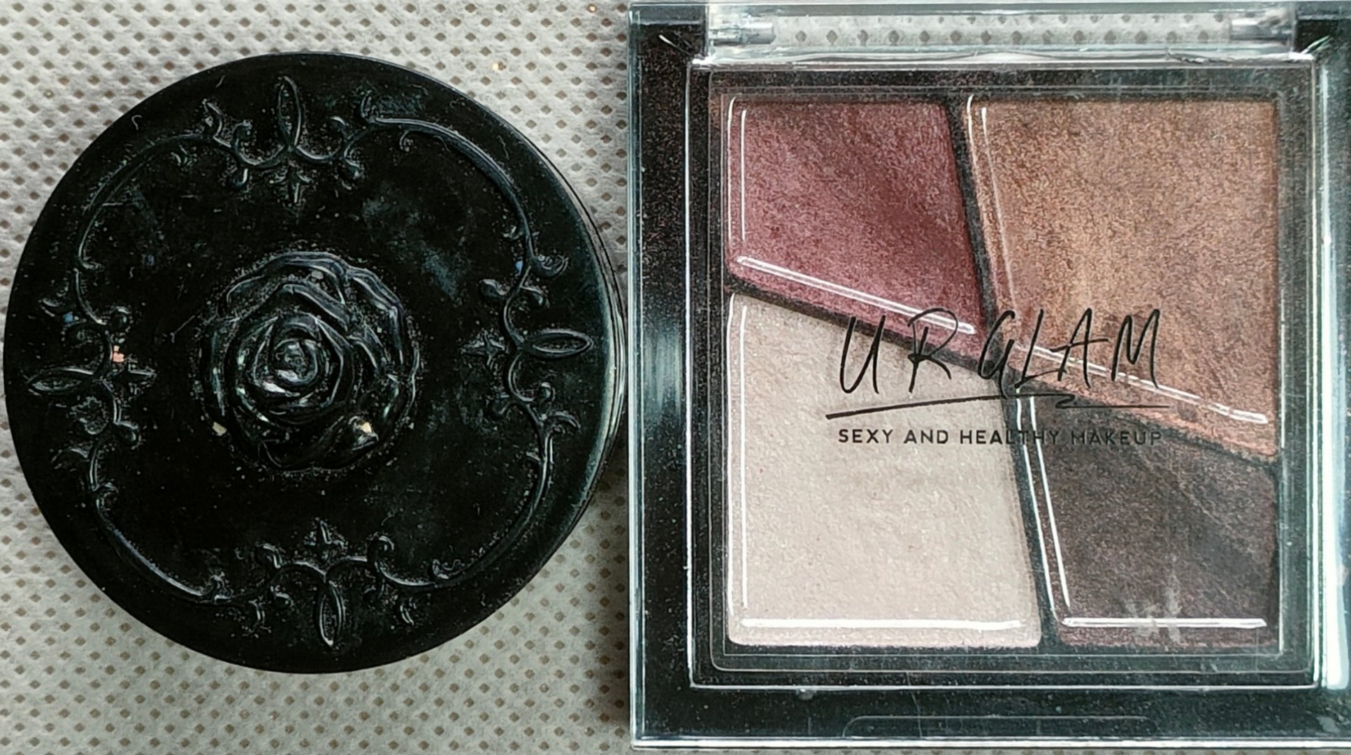 UR GLAM　VELVET EYE COLOR PALETTE/U R GLAM/アイシャドウパレットを使ったクチコミ（2枚目）