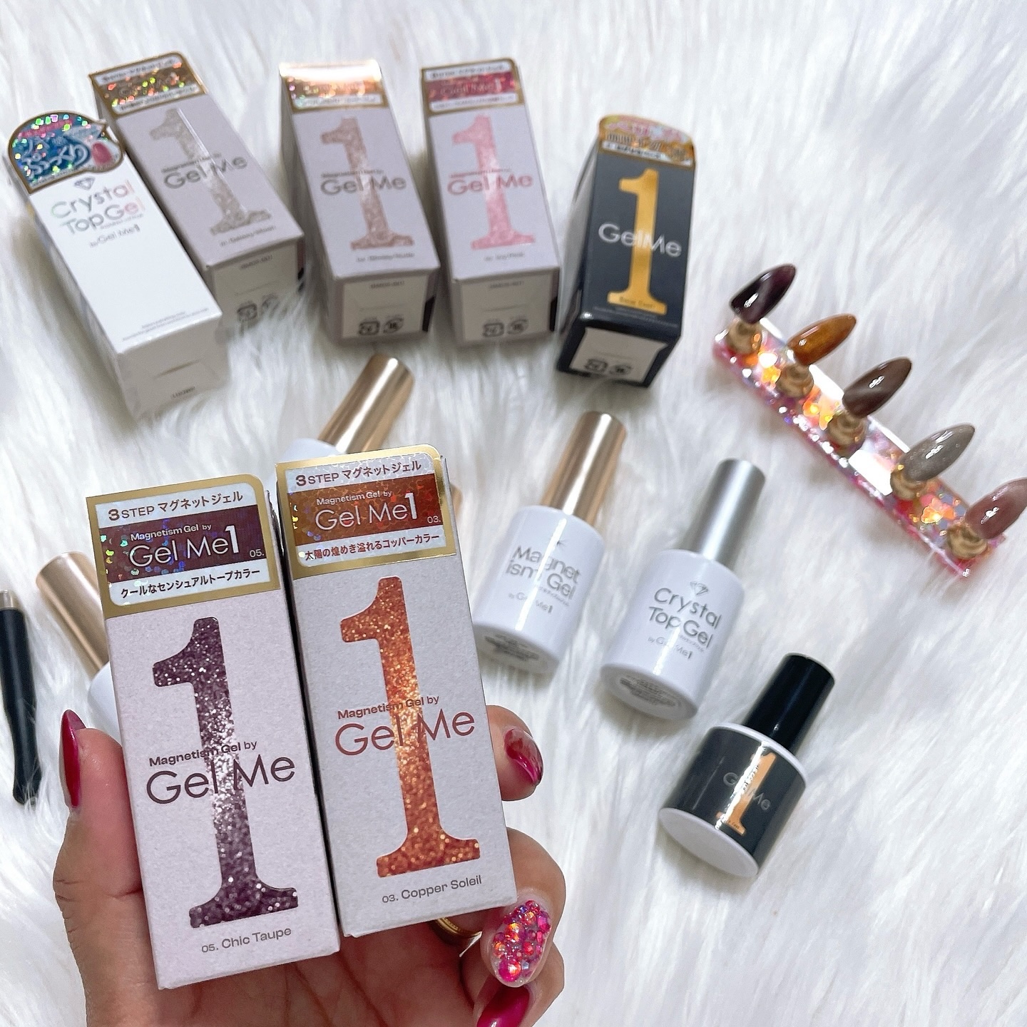 マグネティズムジェル バイ ジェルミーワン/ジェルミーワン/マニキュアを使ったクチコミ（2枚目）