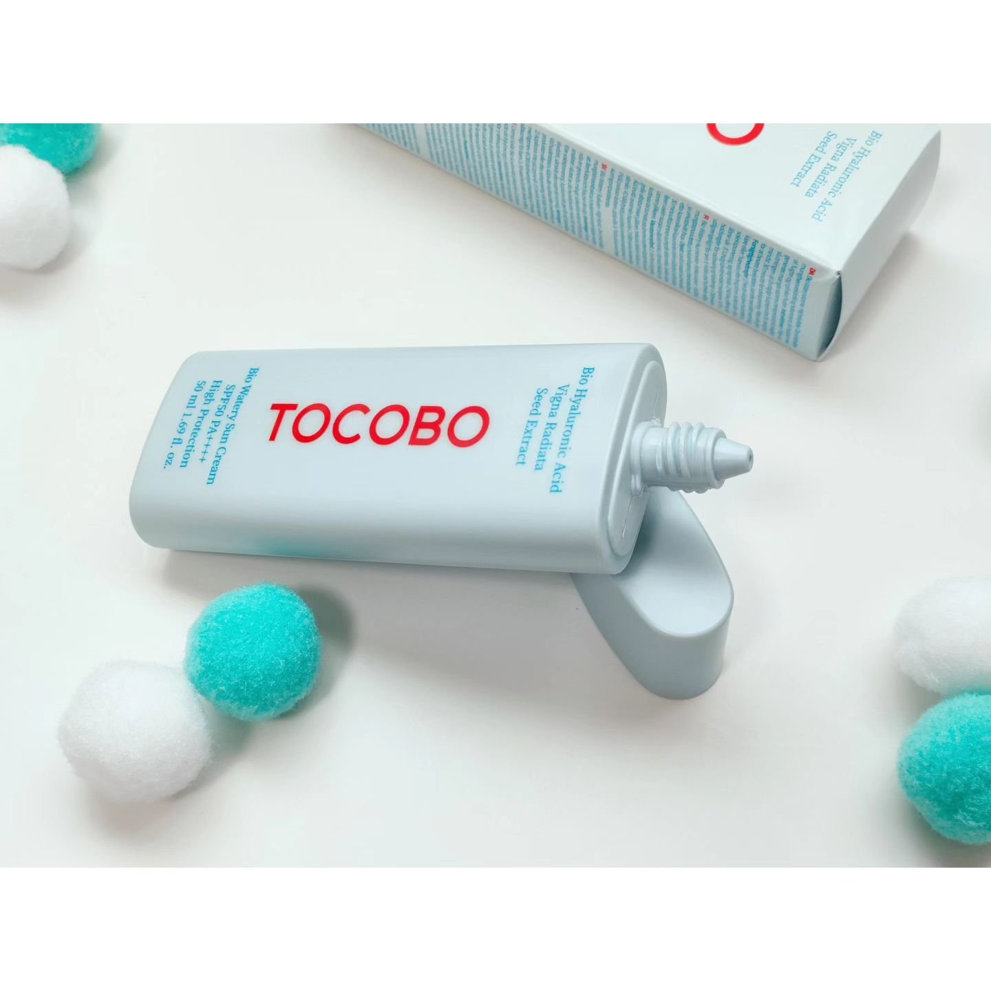 バイオウォータリーサンクリーム/TOCOBO/日焼け止めクリームを使ったクチコミ（3枚目）