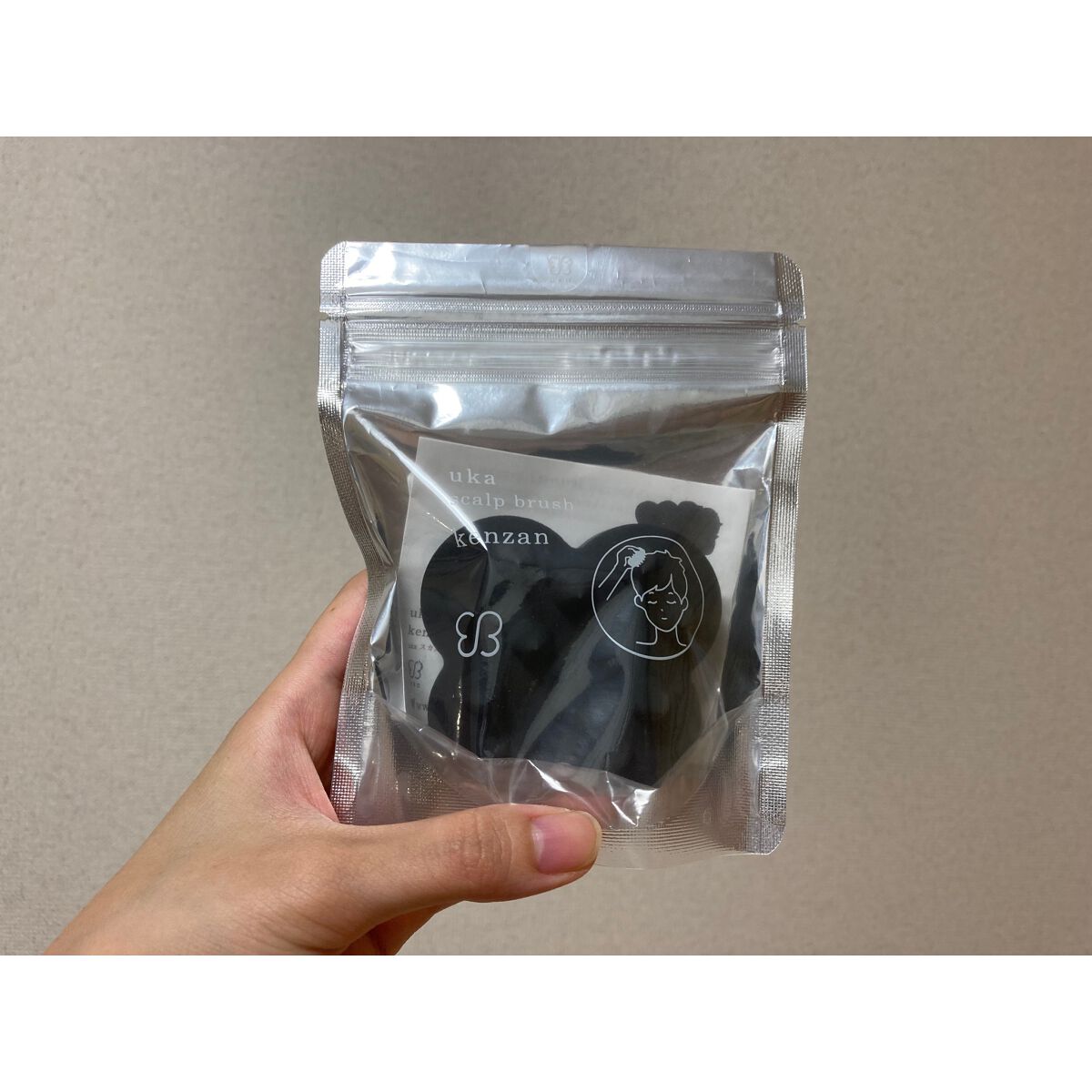 uka scalp brush kenzan/uka/スカルプブラシを使ったクチコミ(1枚目)