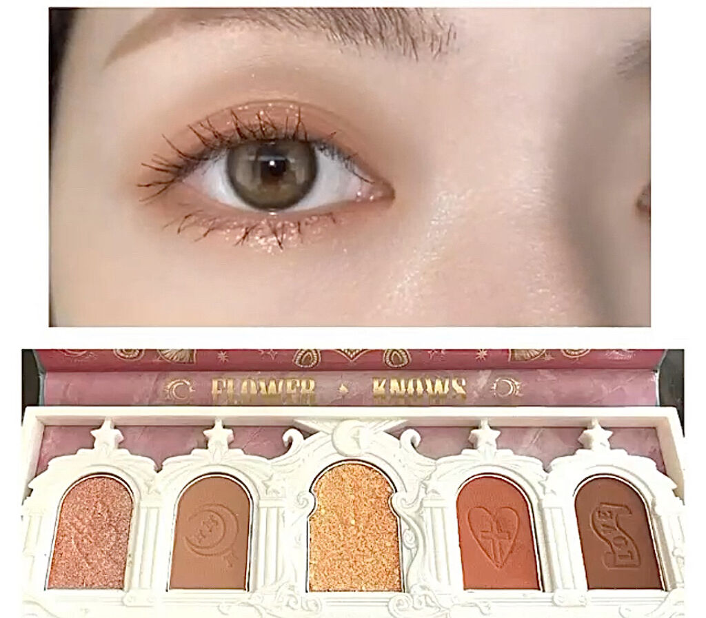 ユニコーンシリーズ アイシャドウパレット/FlowerKnows/アイシャドウパレットを使ったクチコミ（3枚目）