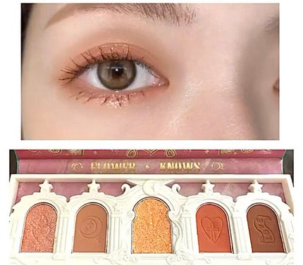 ユニコーンシリーズ アイシャドウパレット/FlowerKnows/アイシャドウパレットを使ったクチコミ(3枚目)