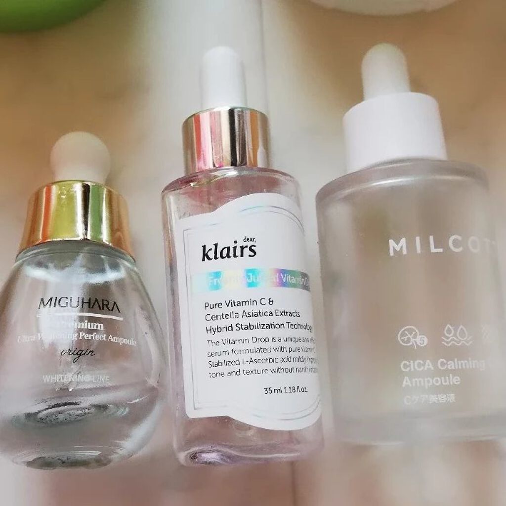 フレッシュリージュースドビタミンドロップ(35ml)/Klairs/美容液を使ったクチコミ（2枚目）