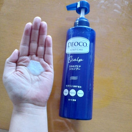 デオコ スカルプケアシャンプー/コンディショナー/DEOCO(デオコ)/市販シャンプーを使ったクチコミ(1枚目)