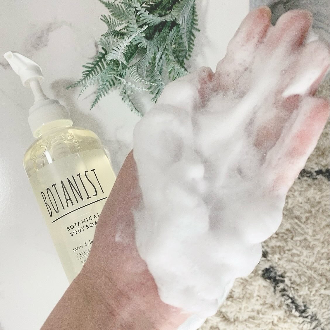 ボタニカルボディーソープ(クリアクレンズ)/BOTANIST/ボディソープを使ったクチコミ(3枚目)