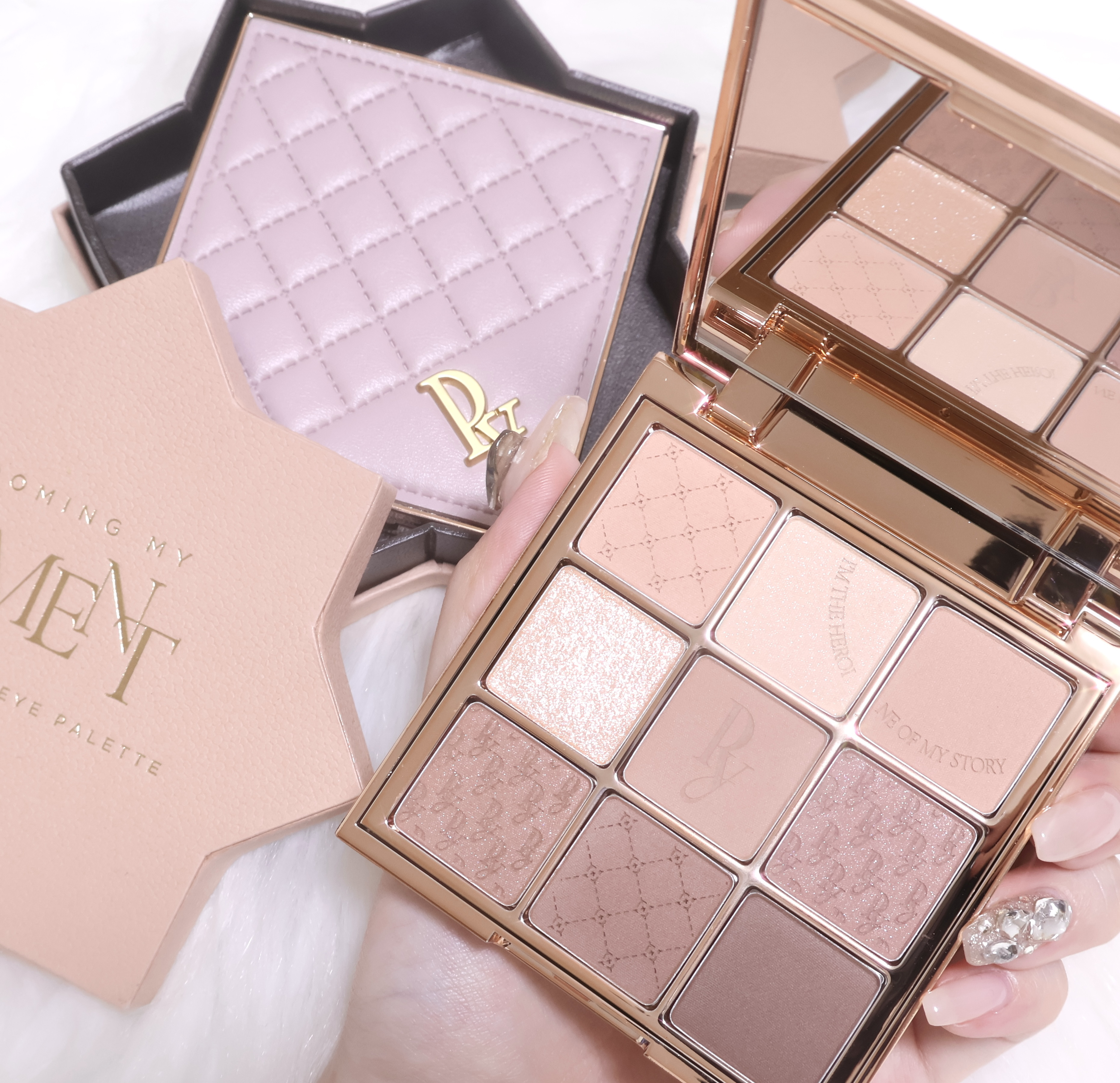 Heroine Mood Eye Palette 01 Blooming My Moment/Peony/アイシャドウパレットを使ったクチコミ（1枚目）