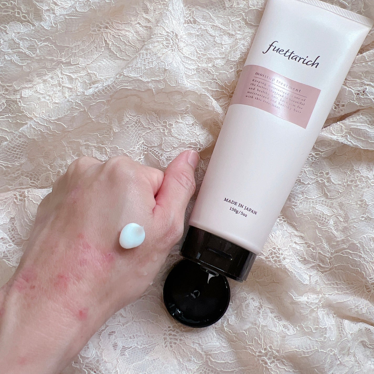 モイストアップ ジェル シャンプー/トリートメント/fuettarich (フエッタリッチ)/サロンシャンプーを使ったクチコミ(3枚目)