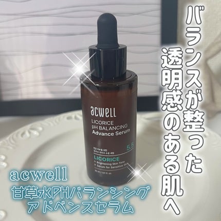 甘草水pHバランシングアドベンスセラム/ACWELL/美容液を使ったクチコミ(1枚目)