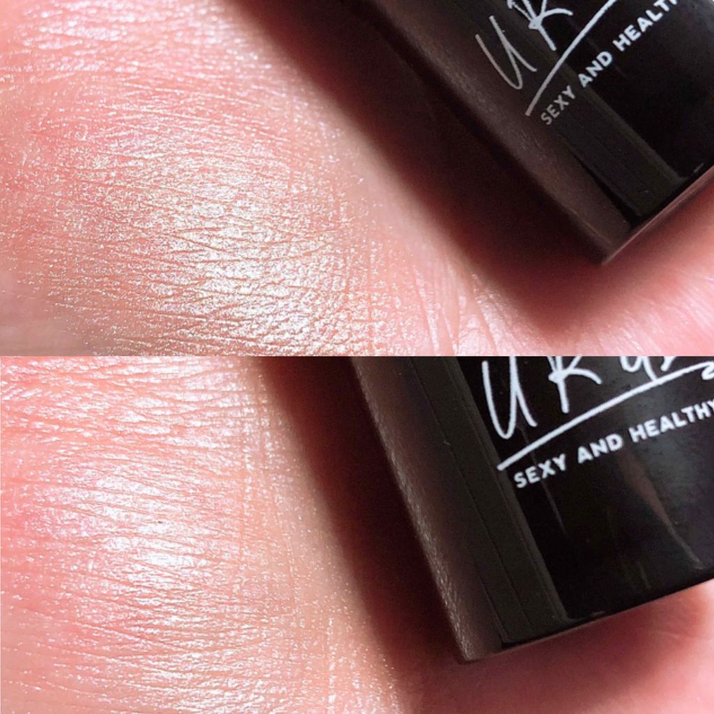 UR GLAM　FACE GLOSS STICK/U R GLAM/ジェル・クリームチークを使ったクチコミ（3枚目）