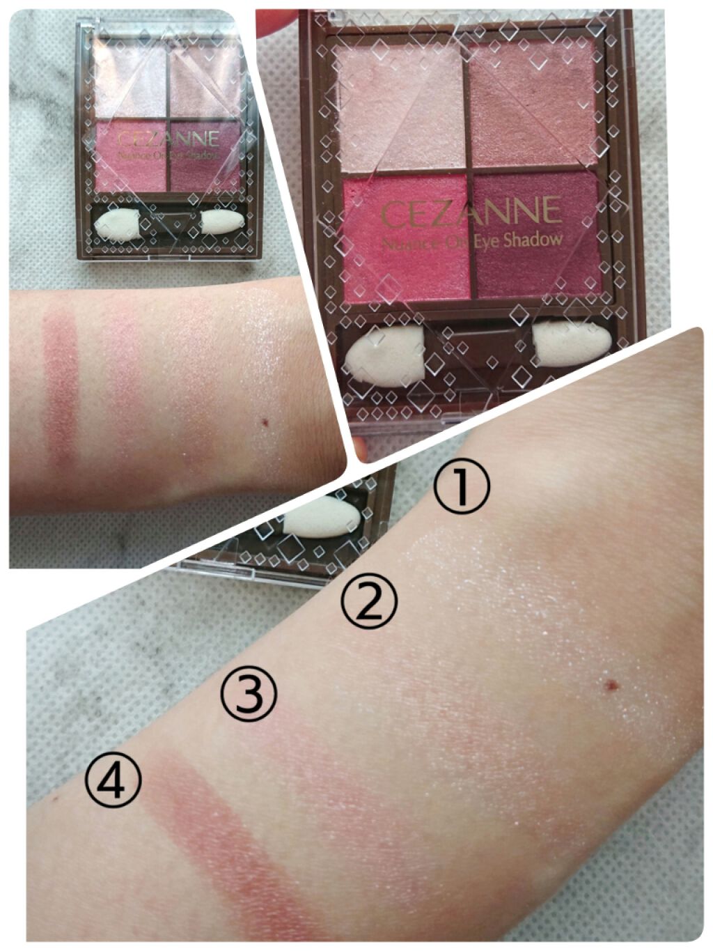 ナチュラル チークN/CEZANNE/パウダーチークを使ったクチコミ（3枚目）