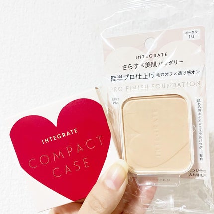 プロフィニッシュファンデーション/インテグレート/パウダーファンデーションを使ったクチコミ(5枚目)