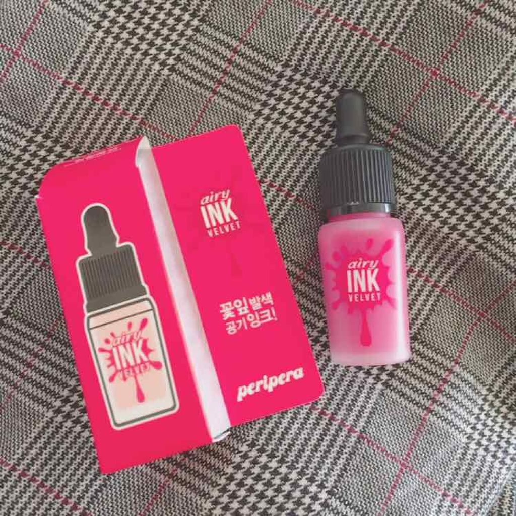 インク ベルベット/PERIPERA/口紅を使ったクチコミ（1枚目）