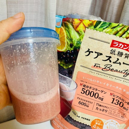 低糖質ケアスムージー/ラカント/美容サプリメントを使ったクチコミ(3枚目)