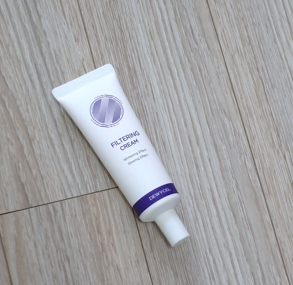 フィルタリングクリーム/DEWYCEL/日焼け止めクリームを使ったクチコミ（1枚目）