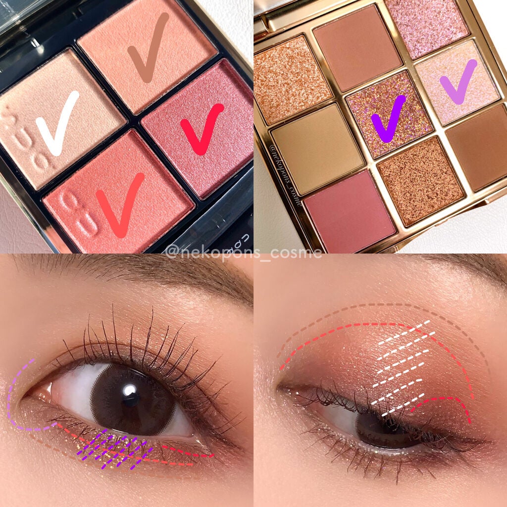 VenusMarble 9色アイシャドウパレット/Venus Marble/アイシャドウパレットを使ったクチコミ(3枚目)