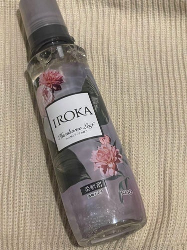 柔軟仕上げ剤  ハンサムリーフ 本体 570ml/IROKA/柔軟剤を使ったクチコミ（1枚目）