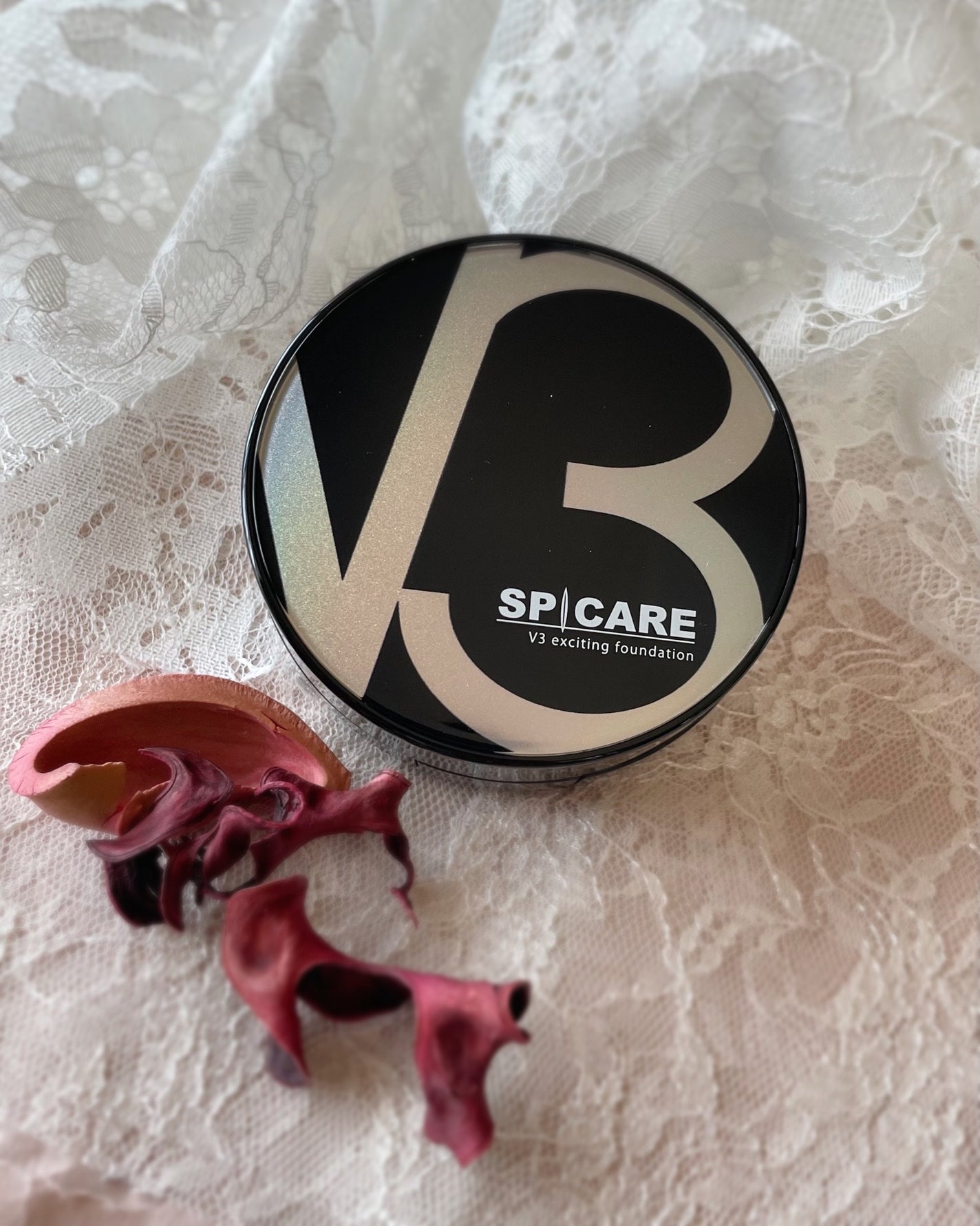 V3 エキサイティングファンデーション/SPICARE/クッションファンデーションを使ったクチコミ(1枚目)