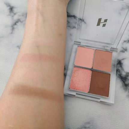 マイフェイブピースアイシャドウ/HOLIKA HOLIKA/単色アイシャドウを使ったクチコミ(4枚目)