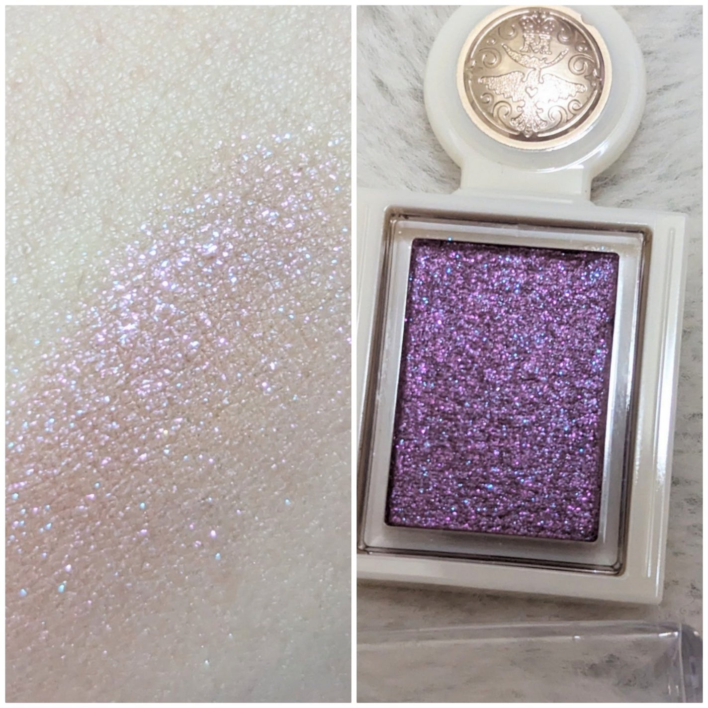 シャドーカスタマイズ (ブリリアントグリッター)/MAJOLICA MAJORCA/グリッターを使ったクチコミ(2枚目)