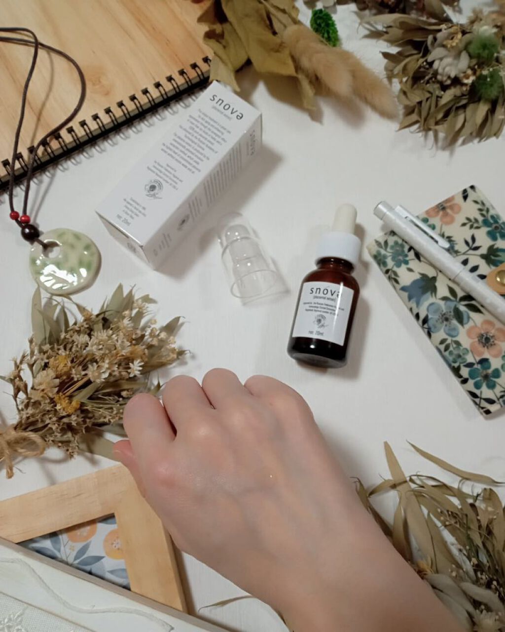 プラツェンタール エキストレ/スノーヴァ/美容液を使ったクチコミ（3枚目）