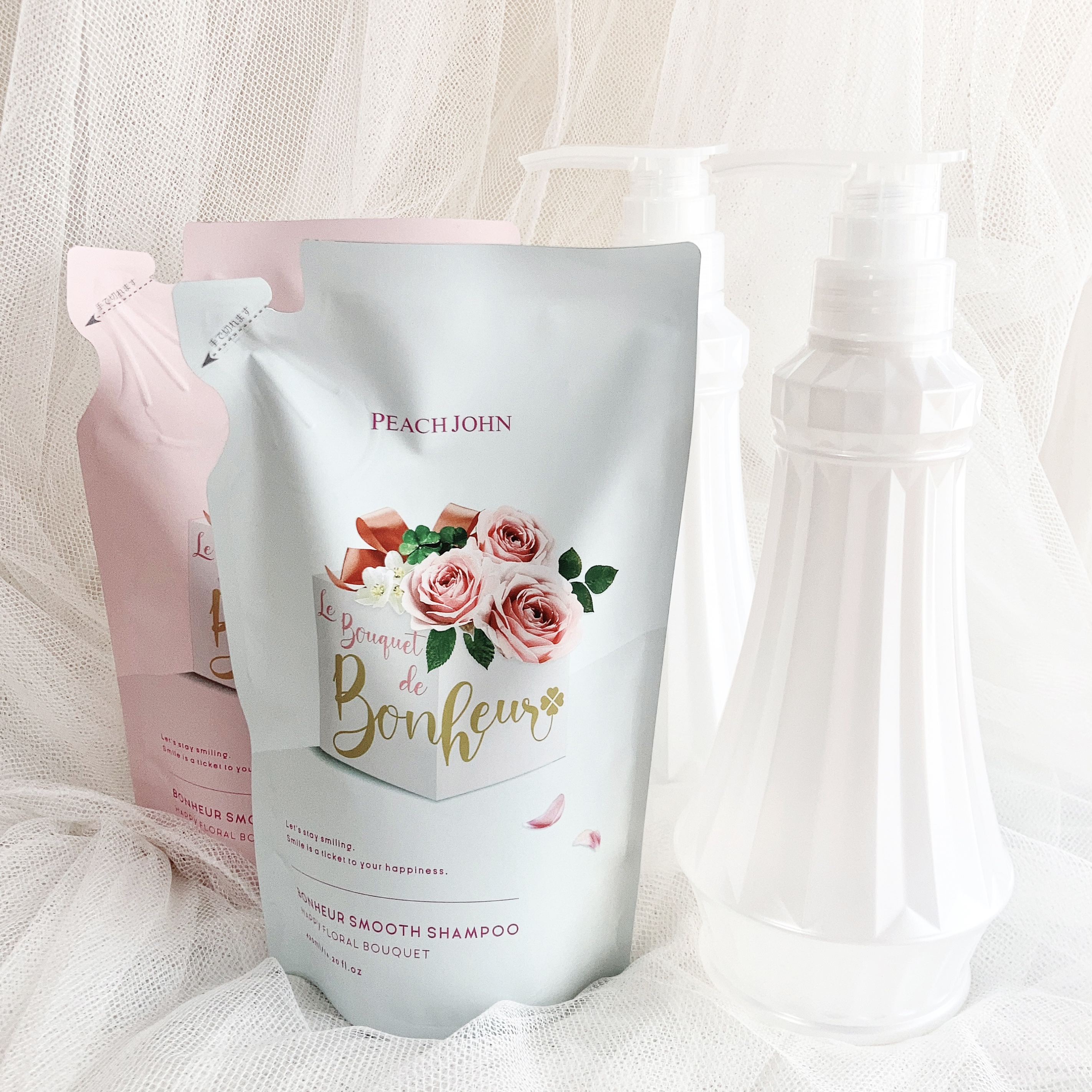 ボヌール スムースシャンプー／トリートメント/PEACH JOHN/シャンプー・コンディショナーを使ったクチコミ（1枚目）