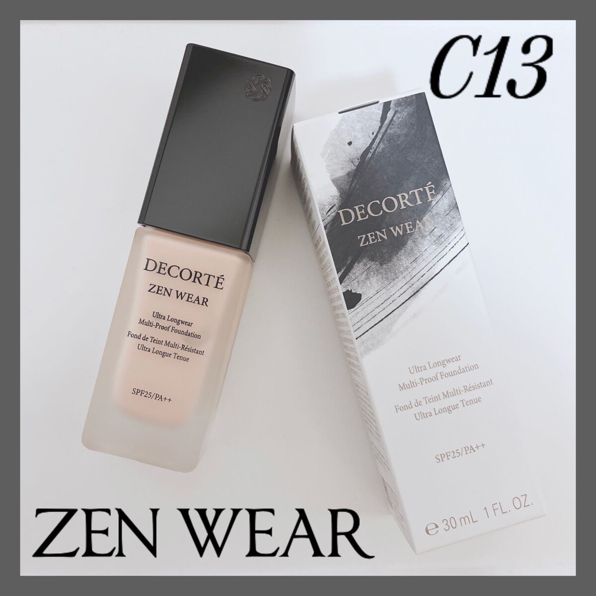 ゼン ウェア フルイド/DECORTÉ/リキッドファンデーションを使ったクチコミ(1枚目)