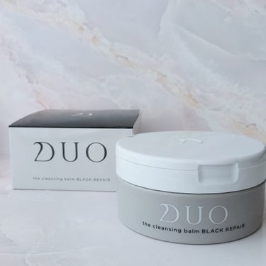 DUO デュオ ザ クレンジングバーム ブラックリペア のクチコミ「DUOさまからいただきました✨

DUO ザ クレンジングバーム ブラックリペア

私もすでに.....」（1枚目）