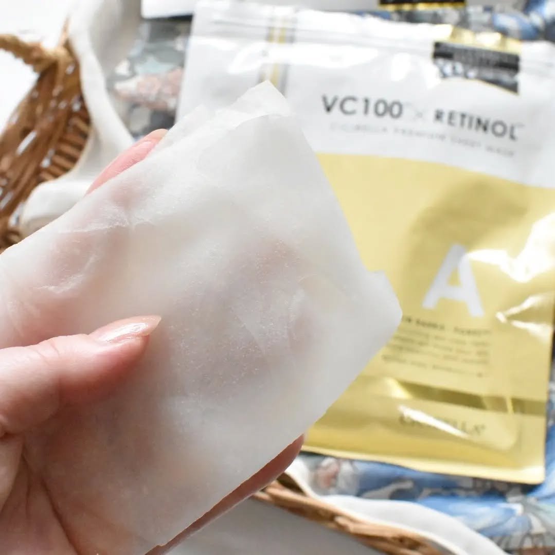 CICIBELLA シートマスク VC100＋レチノールのクチコミ「＼毎日のスキンケアに+αを／

CICIBELLA プレミアムシートマスク VC100×RET.....」（3枚目）