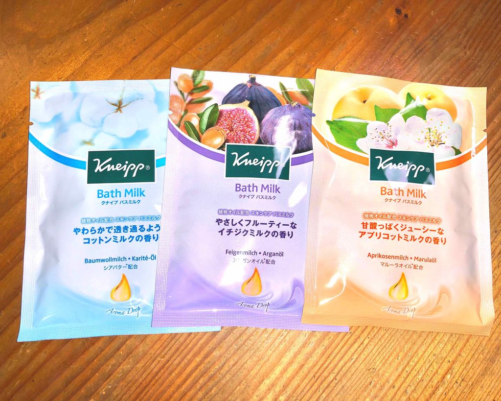 バスミルク コットンミルクの香り/クナイプ/入浴剤を使ったクチコミ（1枚目）