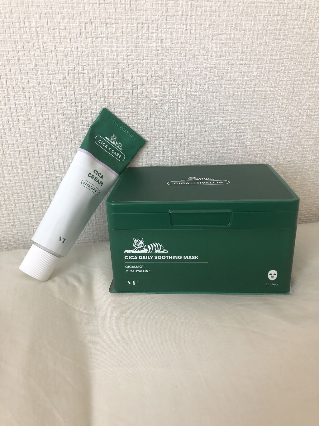 CICA クリーム/VT/フェイスクリームを使ったクチコミ（2枚目）