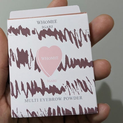 フーミー マルチアイブロウパウダー/WHOMEE/パウダーアイブロウを使ったクチコミ(5枚目)