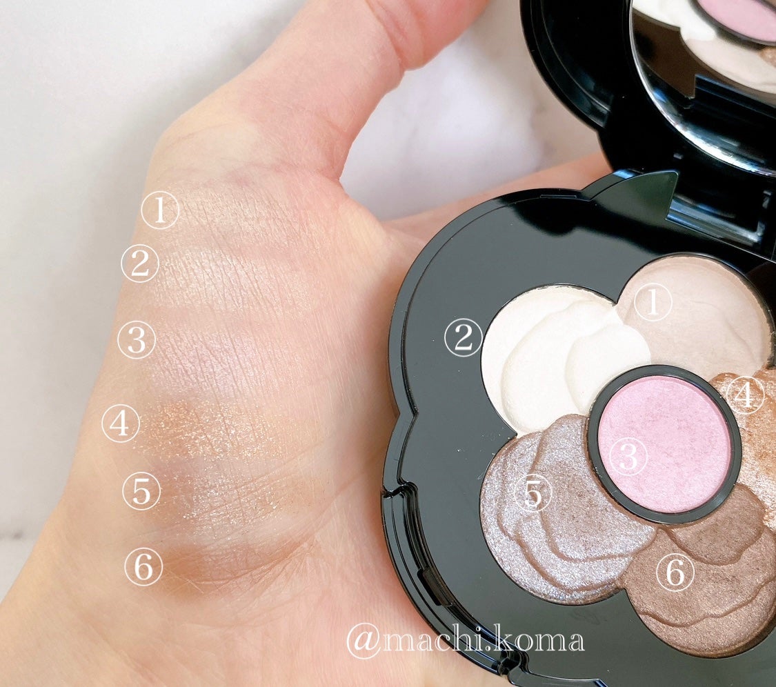 チアリー カラーズ フォー アイズ/MARY QUANT/アイシャドウパレットを使ったクチコミ(2枚目)