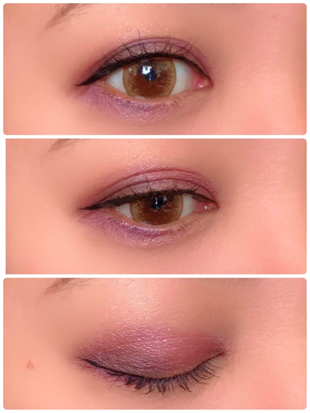 UR GLAM VELVET EYE COLOR PALETTE/U R GLAM/アイシャドウパレットを使ったクチコミ(4枚目)