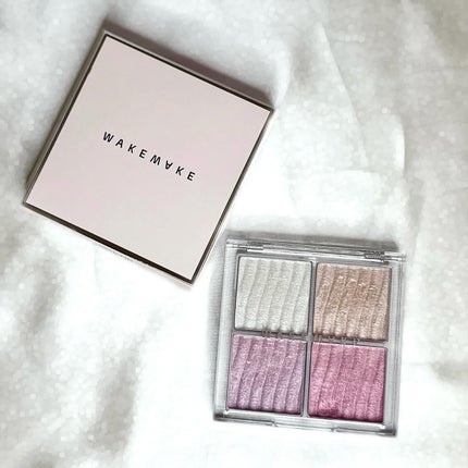 グロウコントゥアリングハイライターパレット/wakemake/パウダーハイライトを使ったクチコミ(6枚目)