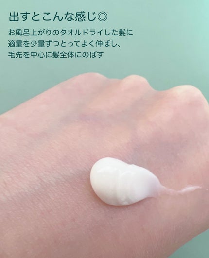 ファイブハーブス リペアリングヘアミルクセラム/L'OCCITANE/ヘアミルクを使ったクチコミ(5枚目)