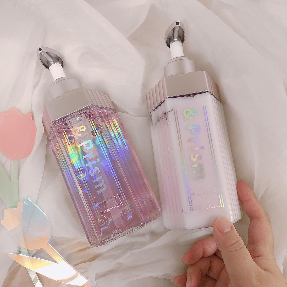 ミラクル シャイン シャンプー/ヘアトリートメント/&Prism/市販シャンプーを使ったクチコミ（1枚目）