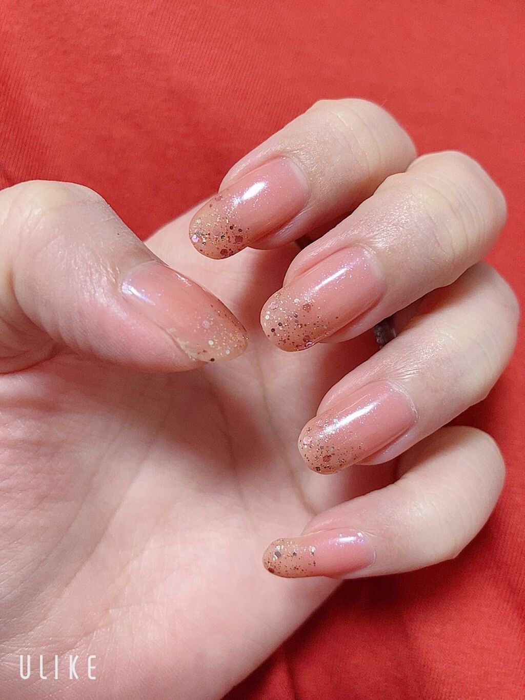 ミニネイル GD02 ムーングリッター/パラドゥ/マニキュアを使ったクチコミ（1枚目）