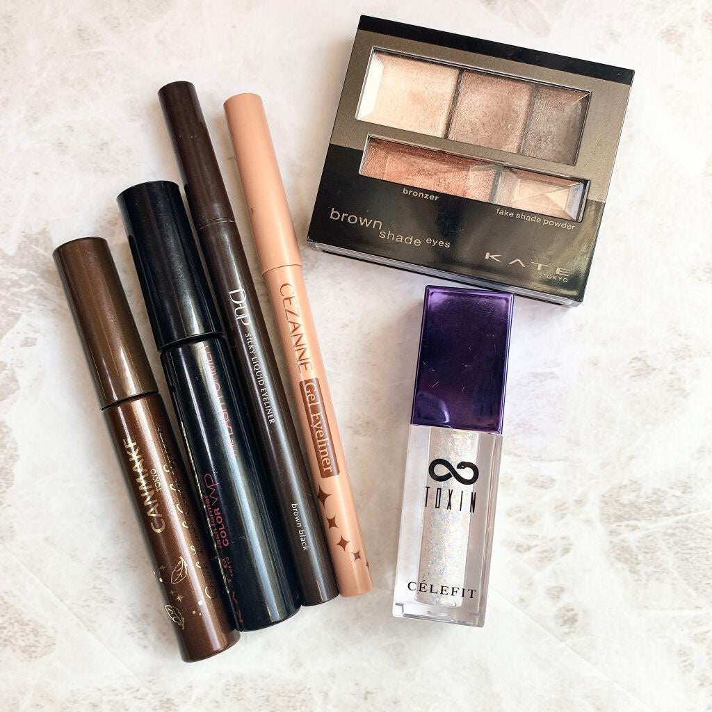 ジェルアイライナー/CEZANNE/ジェルアイライナーを使ったクチコミ(3枚目)