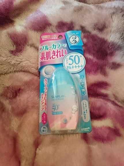 メンソレータム  サンプレイクリアウォーター/メンソレータム/日焼け止めミルクを使ったクチコミ(1枚目)