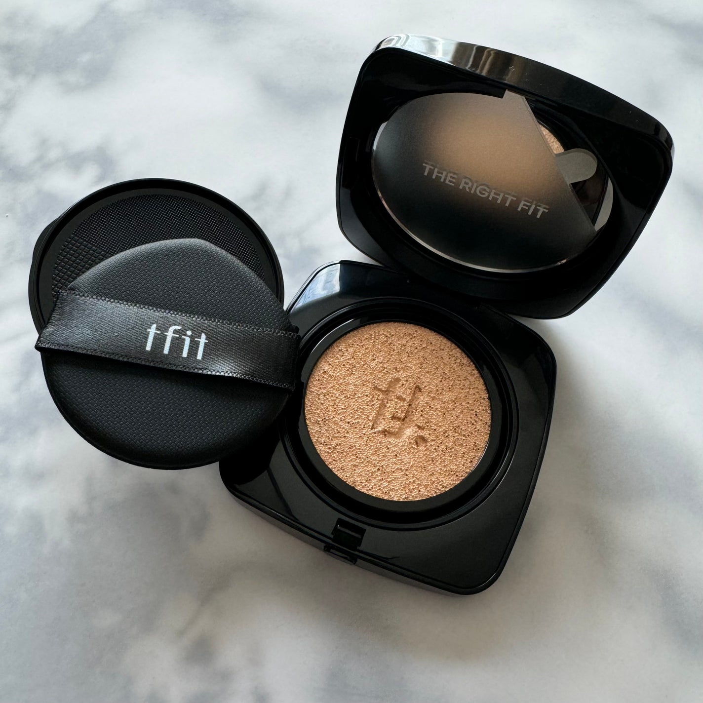 レイヤリングフィット グロークッションEX/TFIT/クッションファンデーションを使ったクチコミ(3枚目)