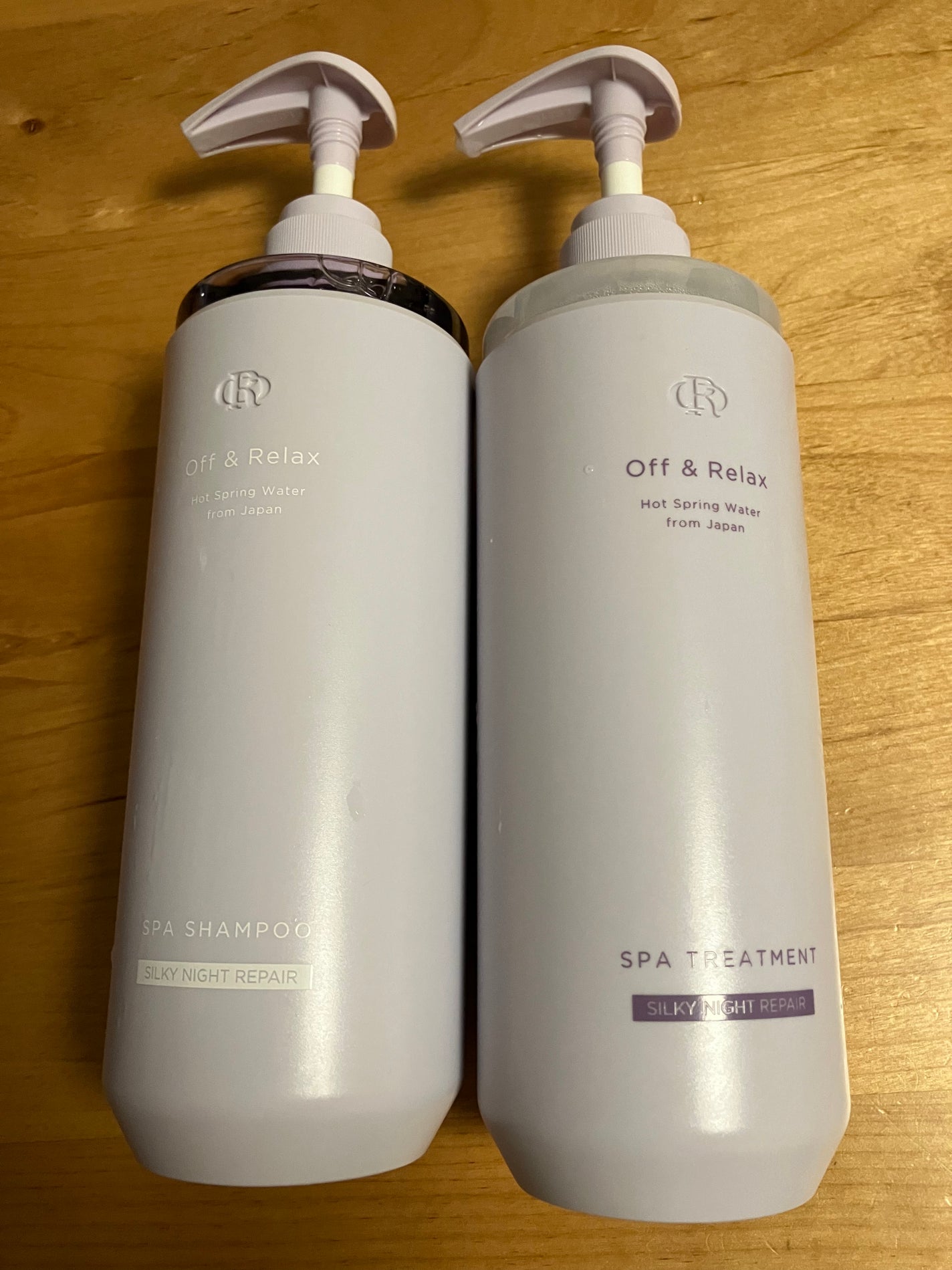 OR スパ・シャンプー/ヘアトリートメント シルキーナイトリペア/Off&Relax/市販シャンプーを使ったクチコミ(1枚目)