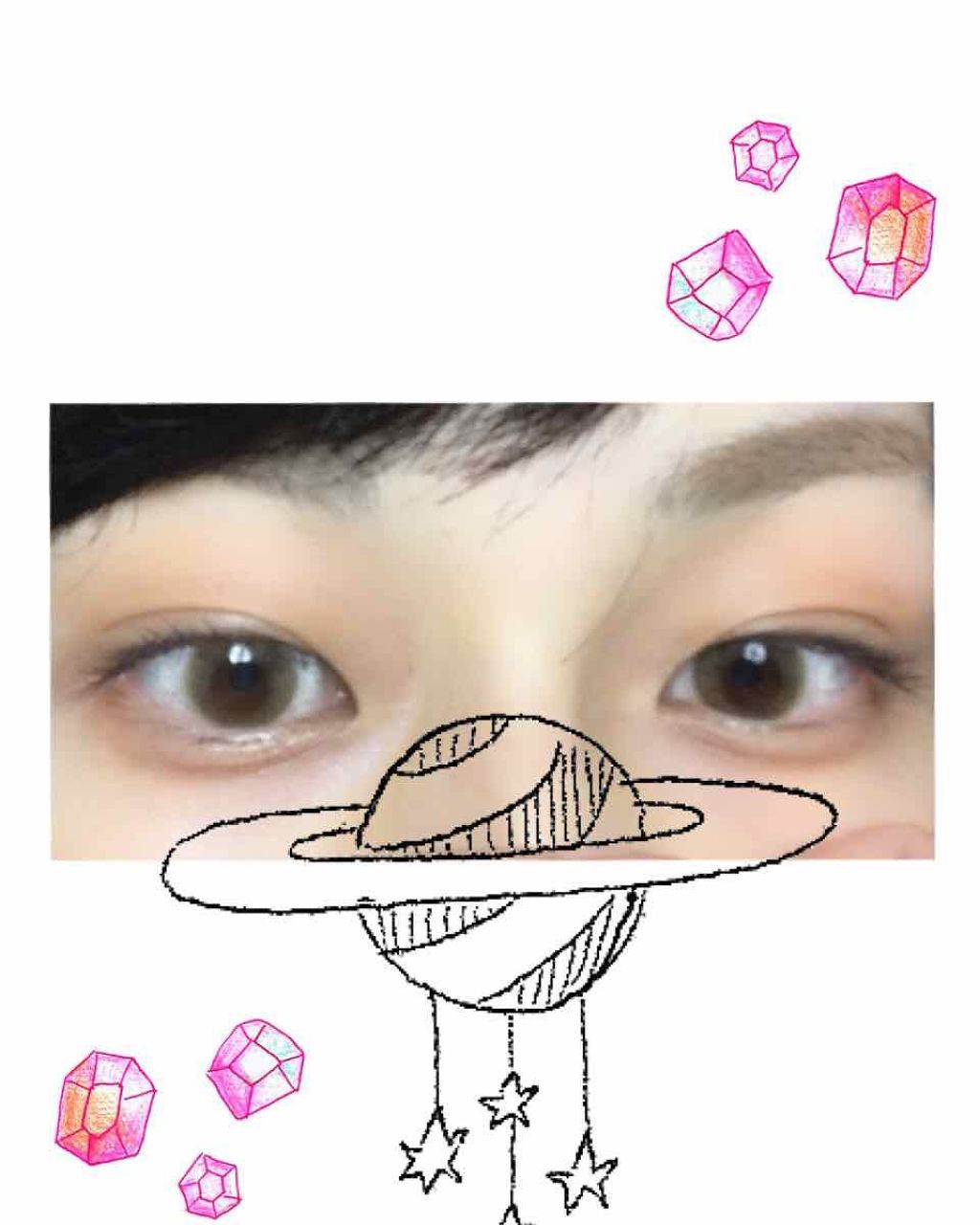 ハニードロップス/HONEY DROPS/カラーコンタクトレンズを使ったクチコミ(2枚目)