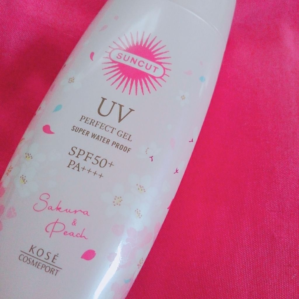 フレグランスUV パーフェクトジェル 桜&ピーチの香り/サンカット®/日焼け止め・UVケアを使ったクチコミ(2枚目)