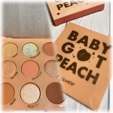 Eye Palette-Baby Got Peach /ColourPop/アイシャドウパレットを使ったクチコミ(4枚目)
