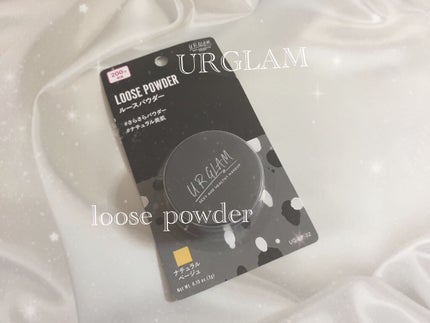 UR GLAM LOOSE POWDER/U R GLAM/ルースパウダーを使ったクチコミ(1枚目)